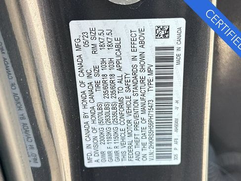 Certified 2023 Honda CR-V Sport image 34