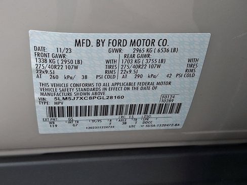 Certified 2023 Lincoln Aviator Reserve w/ Equipment Group 201A AWD/4WD image 27