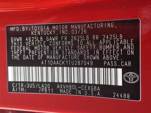 Used 2026 Toyota Camry XLE FWD image 27
