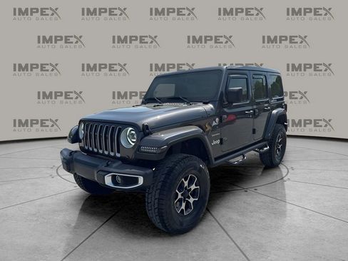 Used 2022 Jeep Wrangler Unlimited Sahara w/ Cold Weather Group image 1