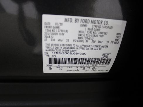 Used 2020 Ford Explorer ST w/ Premium Technology Package image 76