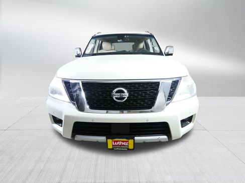 Used 2017 Nissan Armada Platinum w/ Captain Seat Package AWD/4WD image 2