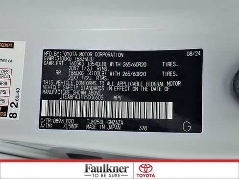 Certified 2024 Toyota Land Cruiser w/ Premium Package AWD/4WD image 29