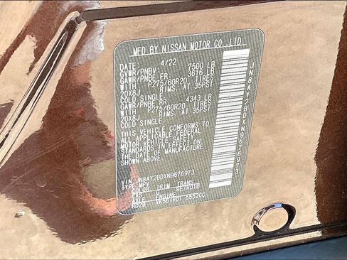 Used 2022 Nissan Armada SL image 36