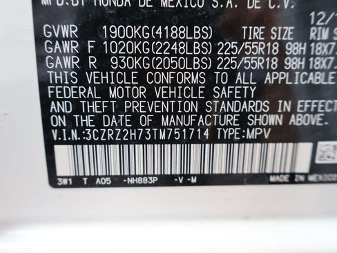 Certified 2026 Honda HR-V EX-L image 34
