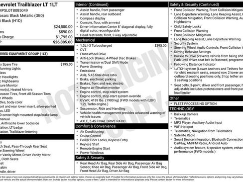 Used 2026 Chevrolet TrailBlazer LT FWD image 5