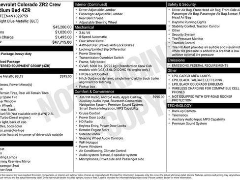 Certified 2022 Chevrolet Colorado ZR2 image 27