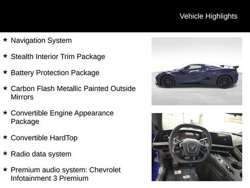 New 2026 Chevrolet Corvette Stingray Preferred Conv image 17