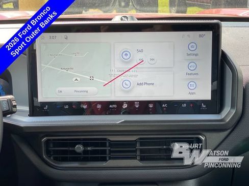 New 2026 Ford Bronco Sport Outer Banks w/ Sasquatch Outer Banks Package AWD/4WD image 27