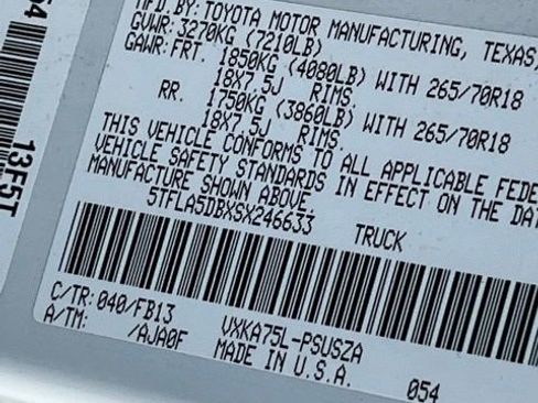 Used 2025 Toyota Tundra SR5 w/ TRD Off-Road Package image 33