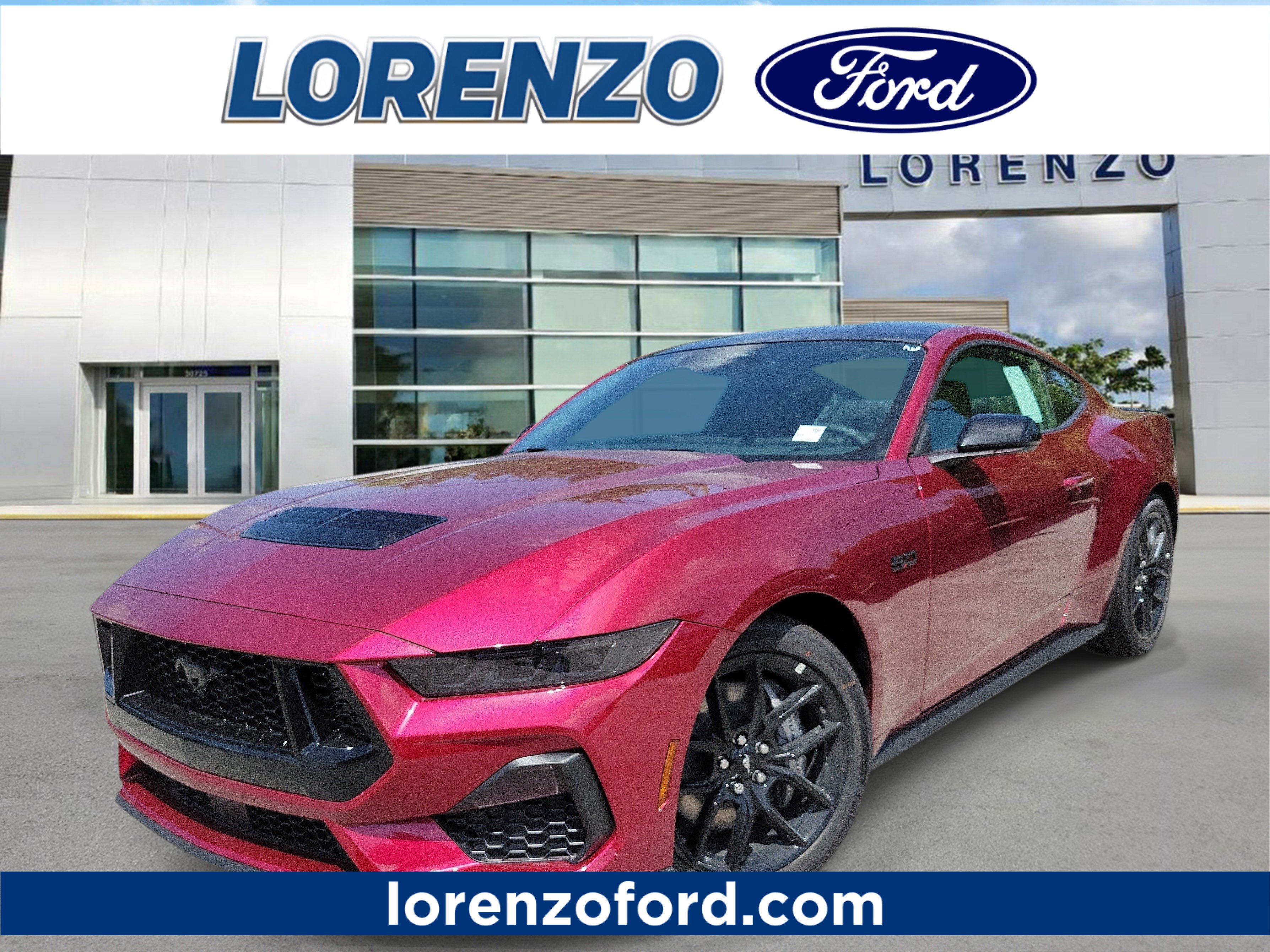 New 2026 Ford Mustang GT Premium w/ Mustang Nite Pony Package RWD image 1