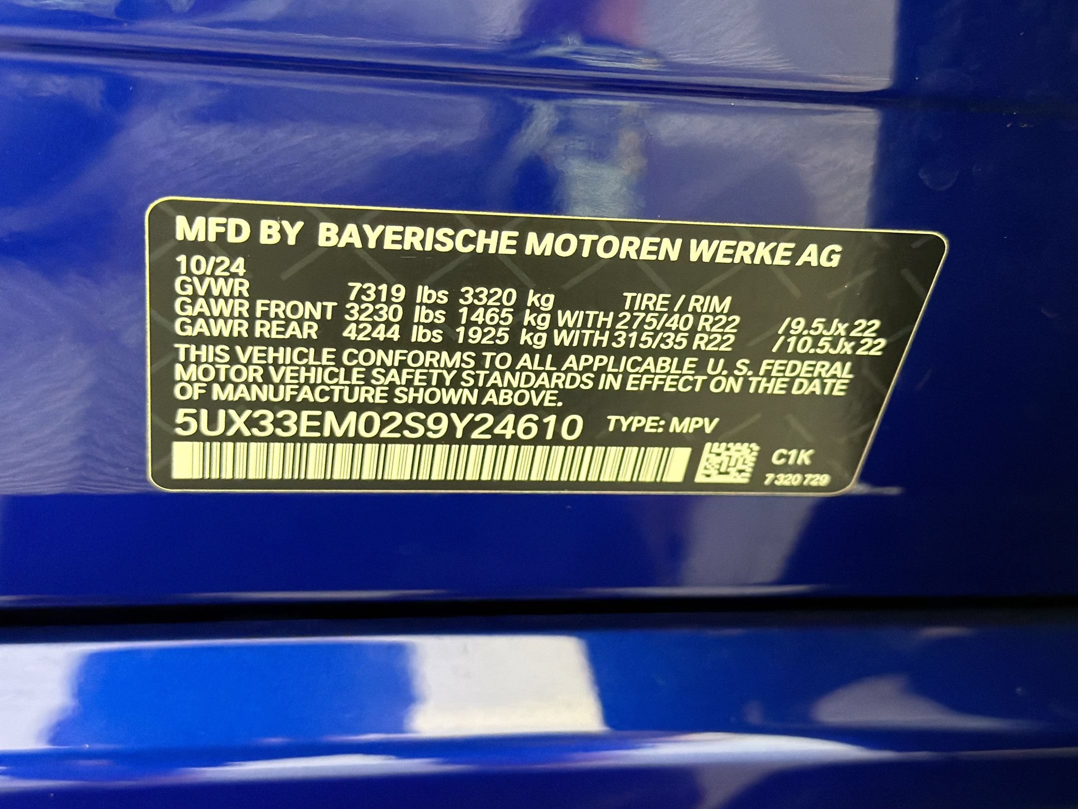 Used 2025 BMW X7 M60i w/ Executive Package AWD/4WD image 28