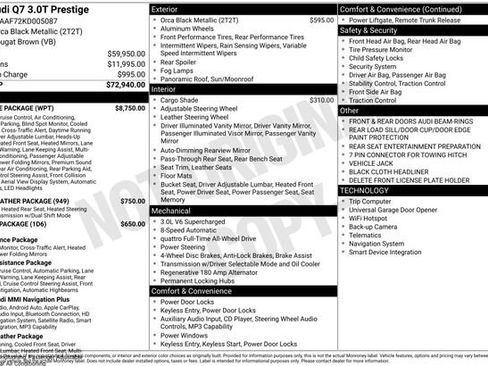 Used 2019 Audi Q7 3.0T Prestige w/ Prestige Package image 5