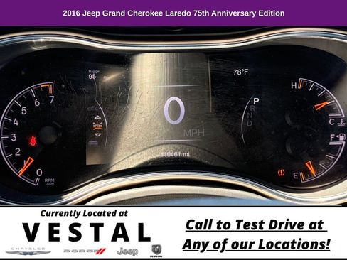 Used 2016 Jeep Grand Cherokee Laredo 75th Anniversary AWD/4WD image 23