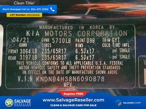 Used 2022 Kia Carnival LX image 17