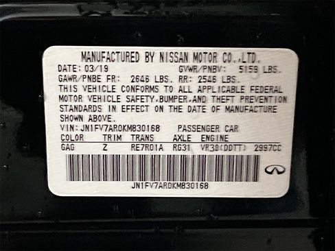 Used 2019 INFINITI Q50 Red Sport 400 w/ Proactive Package image 34