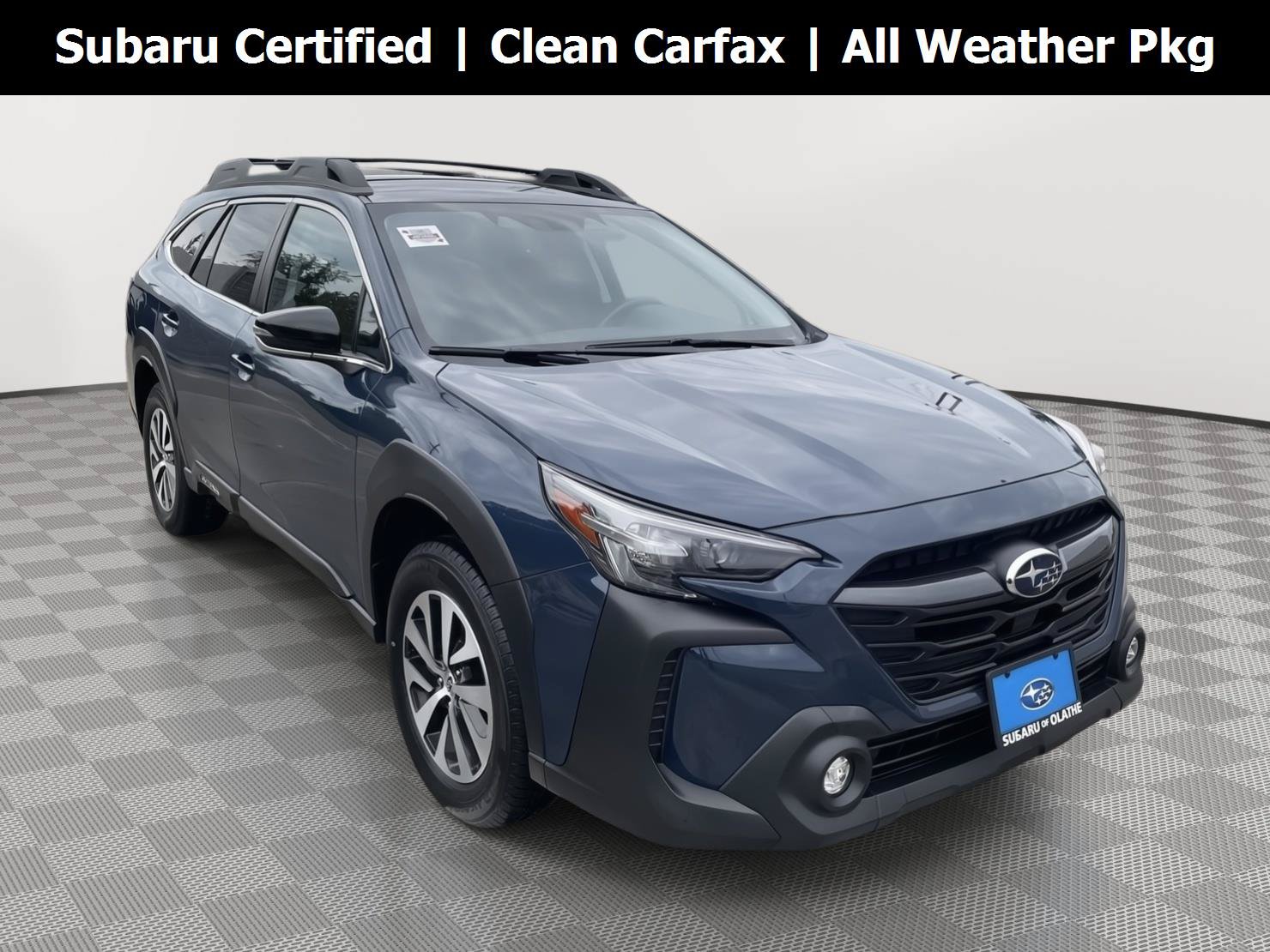 Certified 2024 Subaru Outback Premium w/ Popular Package #1A AWD/4WD image 1