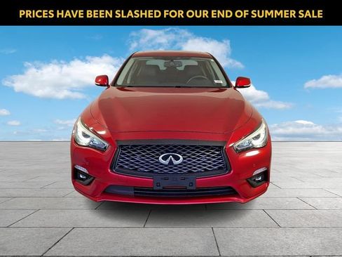 Used 2022 INFINITI Q50 Luxe w/ Cargo Package AWD/4WD image 3