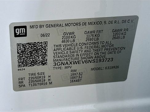 Used 2022 Chevrolet Equinox RS AWD/4WD image 34