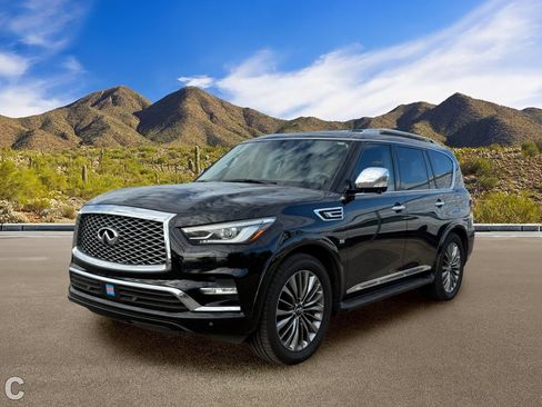 Used 2018 INFINITI QX80 4WD w/ Deluxe Technology Package image 2