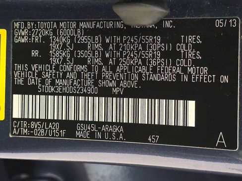 Used 2013 Toyota Highlander Limited AWD/4WD image 34