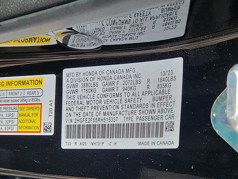 Used 2024 Honda Civic Sport image 25
