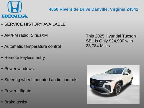 Used 2025 Hyundai Tucson SEL FWD image 12