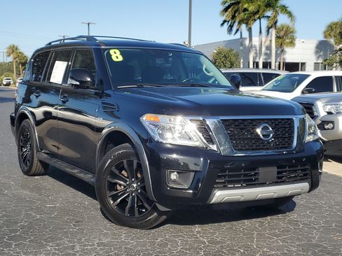 Used 2018 Nissan Armada Platinum w/ Captain Seat Package image 32