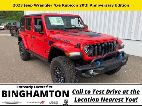 New 2023 Jeep Wrangler Unlimited Rubicon 4xe AWD/4WD image 1