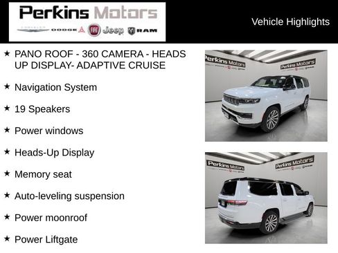 Certified 2023 Jeep Grand Wagoneer L Series II AWD/4WD image 7