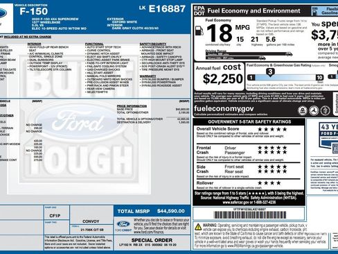 Used 2020 Ford F150 XL w/ Trailer Tow Package AWD/4WD image 5