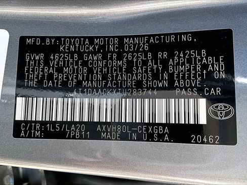 New 2026 Toyota Camry XLE image 19