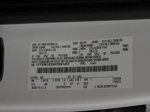 Used 2019 Ford F150 Lariat w/ Trailer Tow Package image 54