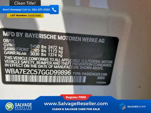 Used 2016 BMW 740i RWD image 16
