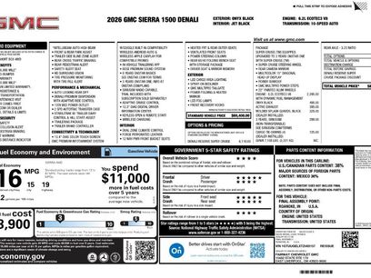 New 2026 GMC Sierra 1500 Denali