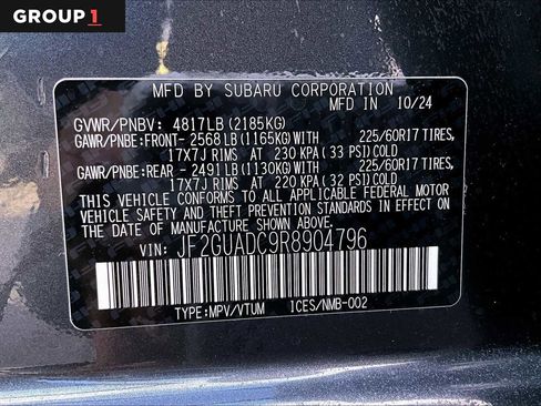 Used 2024 Subaru Crosstrek 2.0i Premium image 20