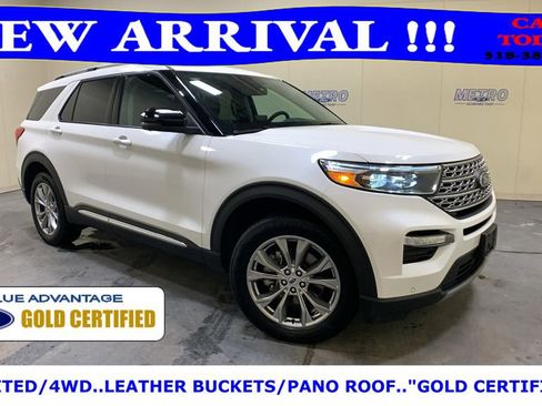 Certified 2023 Ford Explorer Limited w/ Limited Technology Package image 1