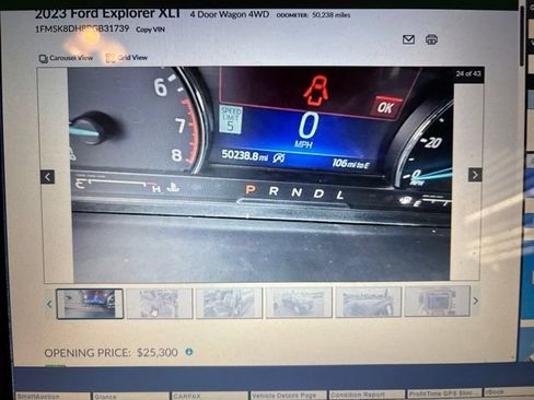 Used 2023 Ford Explorer XLT w/ Equipment Group 202A AWD/4WD image 15