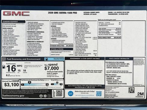 New 2026 GMC Yukon XL Elevation image 21