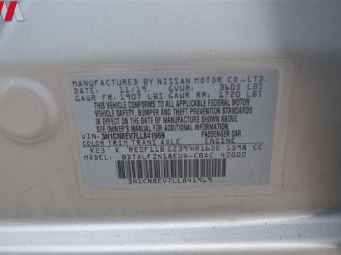 Used 2020 Nissan Versa SV image 26