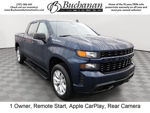 Used 2022 Chevrolet Silverado 1500 Custom image 1