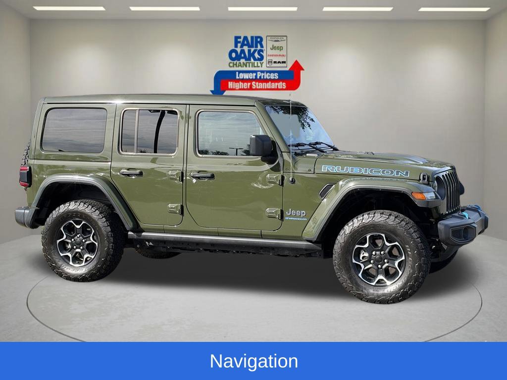 Certified 2023 Jeep Wrangler Unlimited Rubicon 4xe w/ Cold Weather Group AWD/4WD image 6