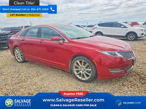Used 2016 Lincoln MKZ AWD w/ Equipment Group 200A Select image 5