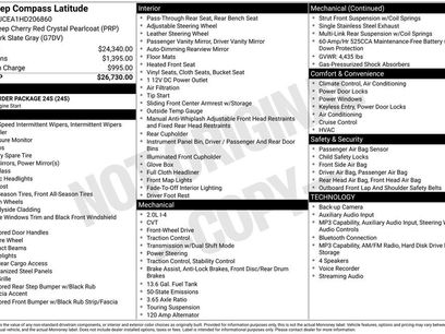 Used 2017 Jeep Compass Latitude