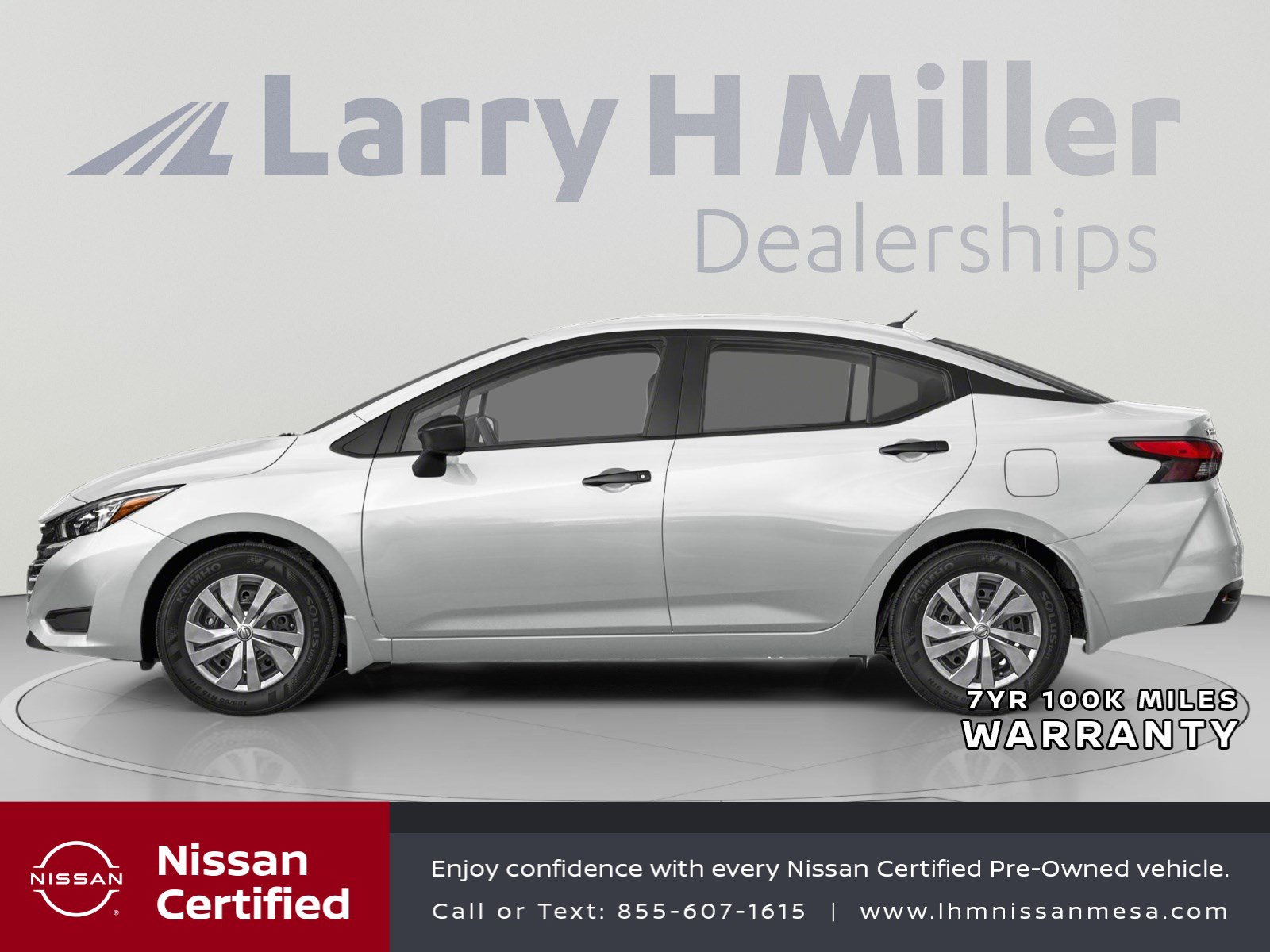 Certified 2025 Nissan Versa S w/ Trunk Package FWD image 3