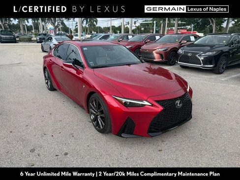 Certified 2024 Lexus IS 350 F Sport w/ Navigation Package RWD image 1