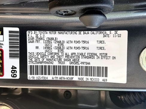Used 2023 Toyota Tacoma SR AWD/4WD image 19