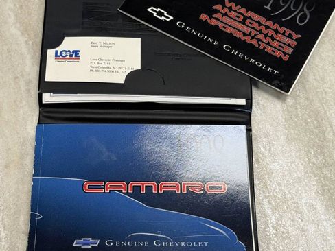 Used 1998 Chevrolet Camaro Z28 w/ Preferred Equipment Group 2 RWD image 32