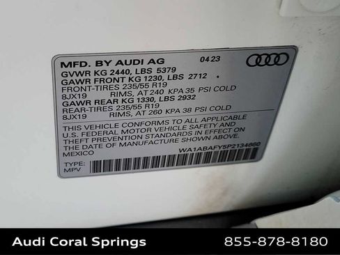 Certified 2023 Audi Q5 2.0T Premium w/ Convenience Package AWD/4WD image 21