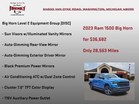 Used 2023 RAM 1500 Big Horn AWD/4WD image 10